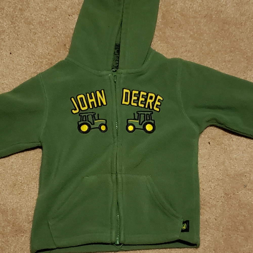 John Deere Zip Up Fleece